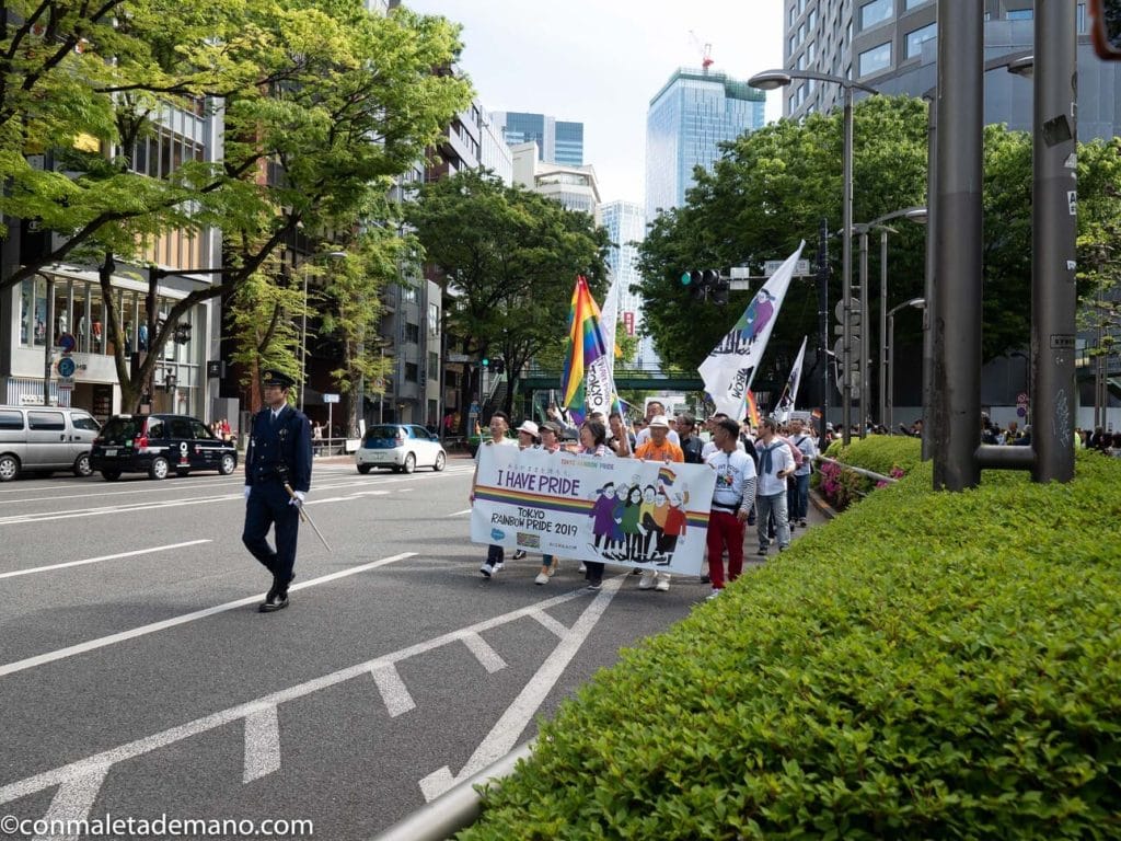 Desfile del Orgullo Gay en Tokio