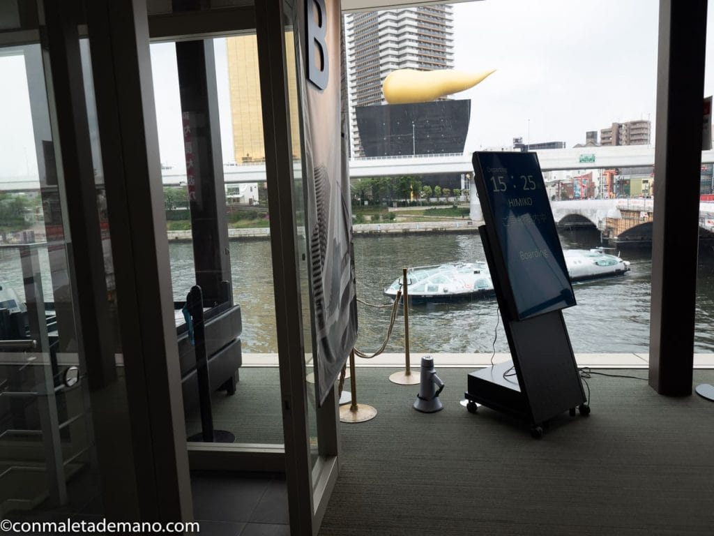 El edificio donde se compran los tickets para el Himiko