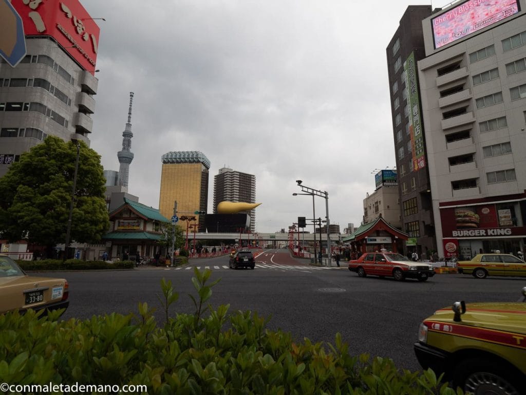 La Sky Tree, la Torre de la Cerveza Asahi y la Flamme d'Or