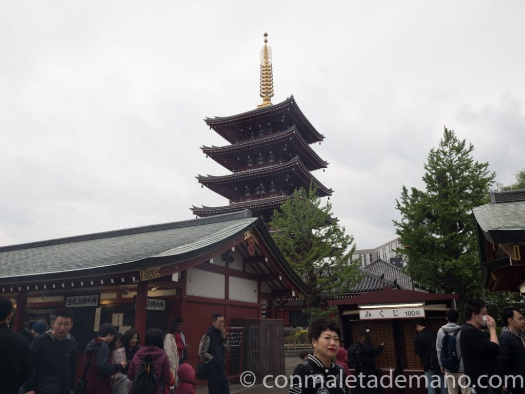 Templo Sensoji, en Asakusa