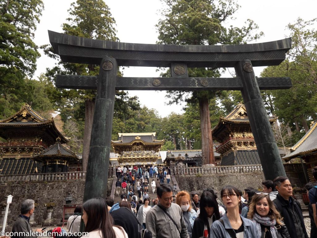 Entrada al Santuario Toshogu, en Nikko