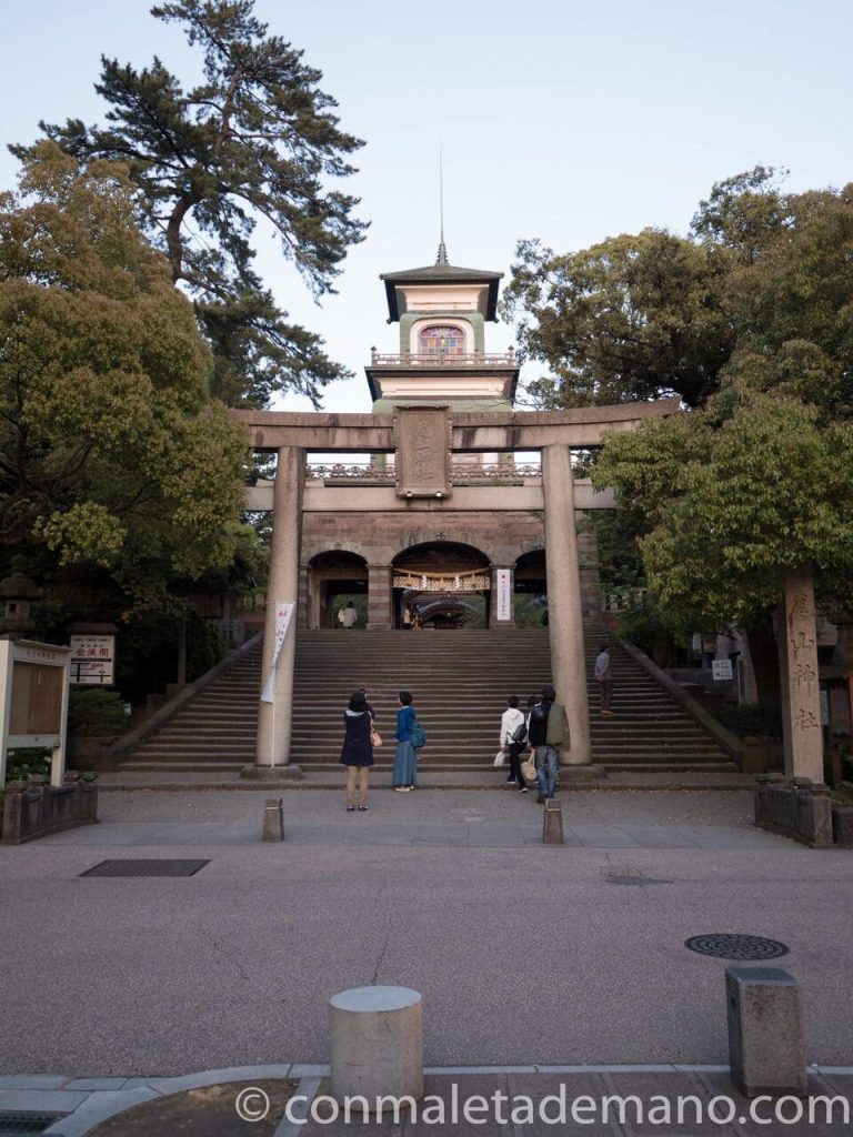 Santuario Oyama, en Kanazawa, Japón