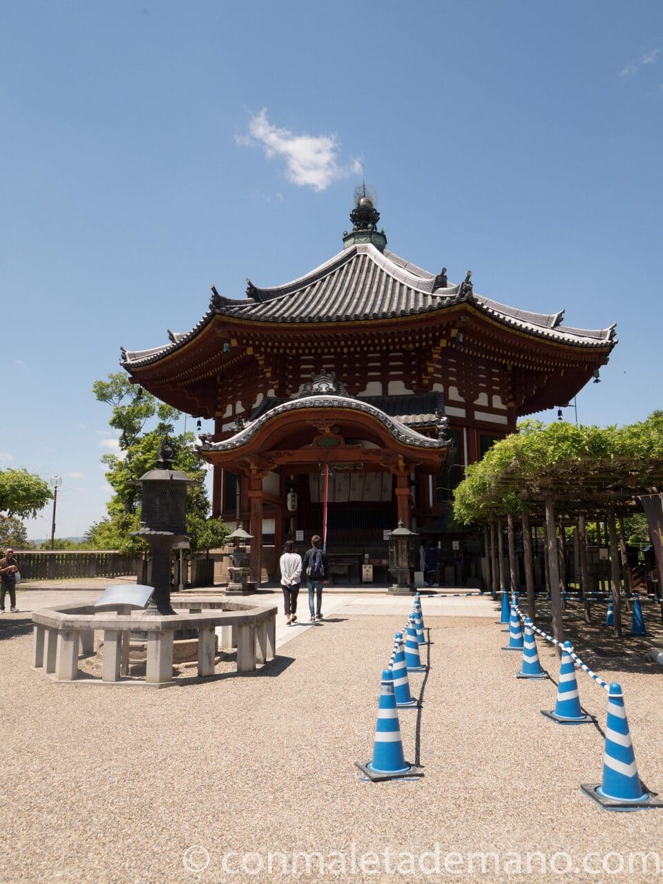 Uno de los edificios del Templo Kofuku-ji