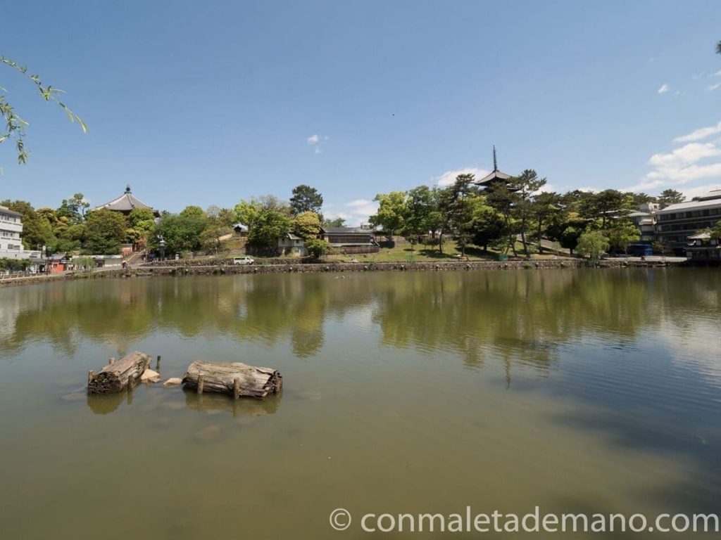 Sarusawa Ike Pond, el lago artificial de Nara