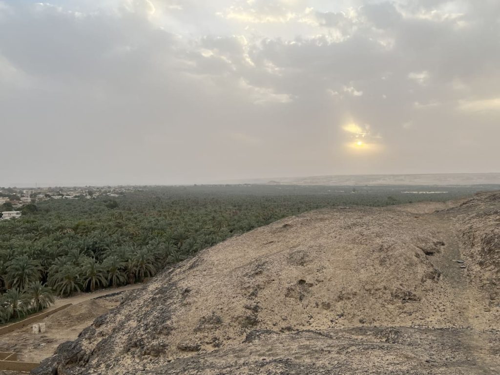 Atardecer en el Oasis de Bahariya