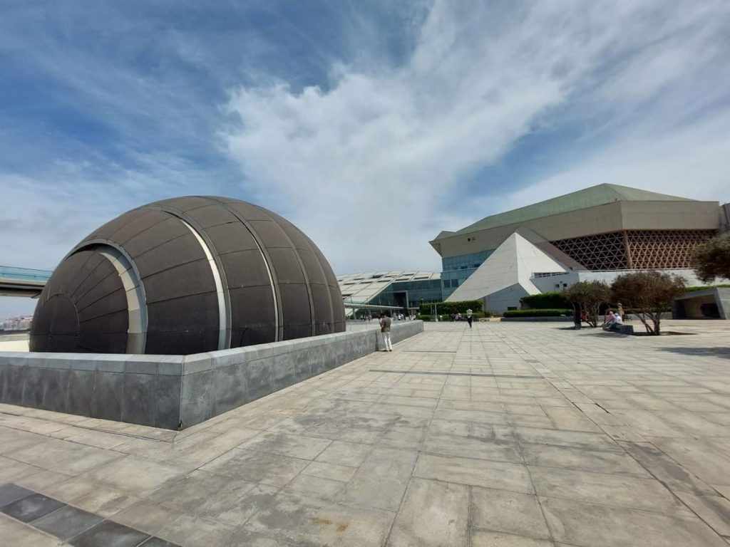 La famosa Biblioteca dde Alejandría