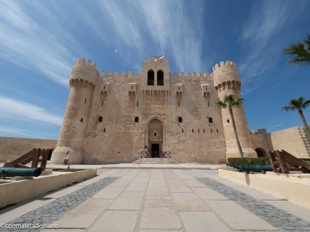 Fuerte Qaitbei, en Alejandría