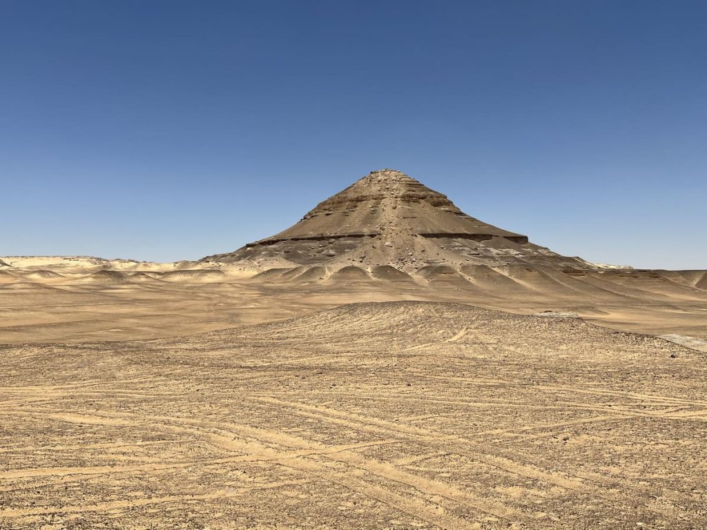 Montaña Gebel al Inglezz, en Bahariya