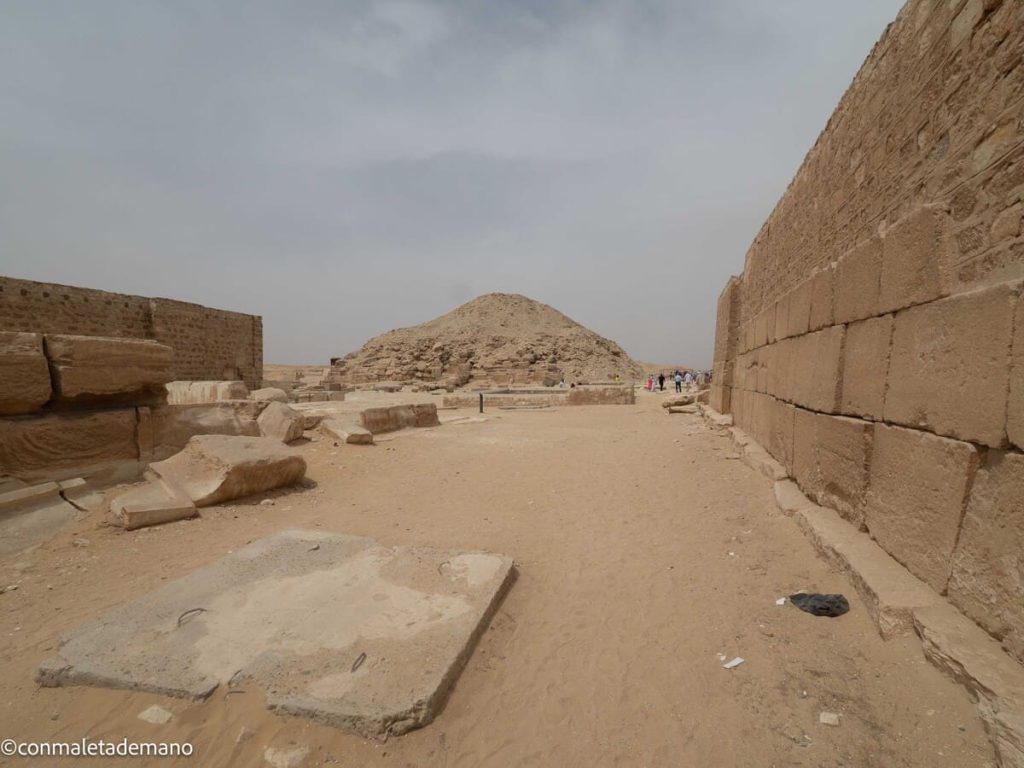 Pirámide de Unas, en Saqqara