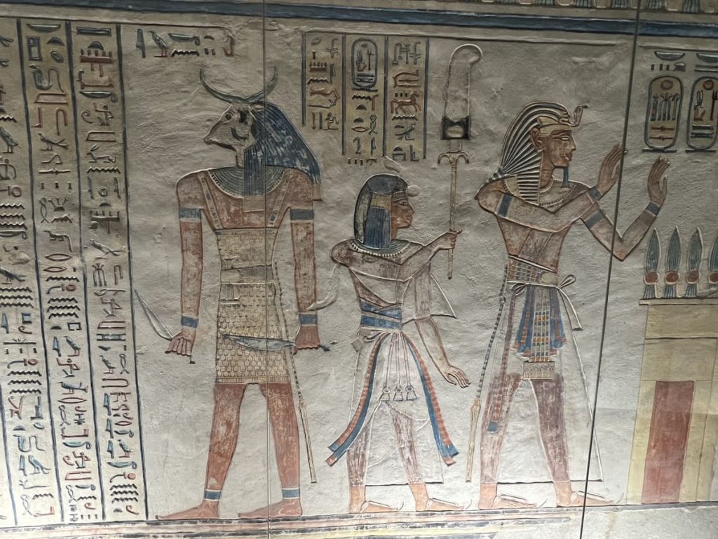 Tumba 55 Khopshef, en el Valle de las Reinas