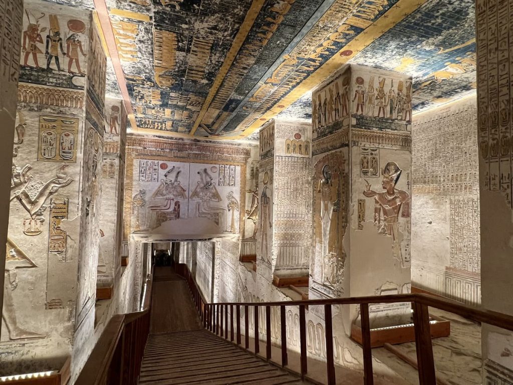 Tumba KV 9 Rameses V, en el Valle de los Reyes