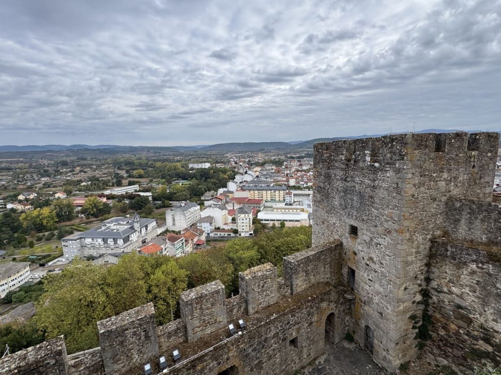 Vistas desde la Torre del Homenaje, Monforte de Lemos