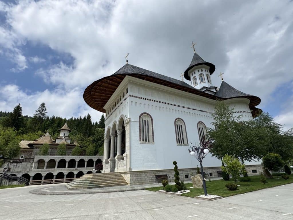 Monasterio de Sihastria Putna, en Bucovina, Rumanía
