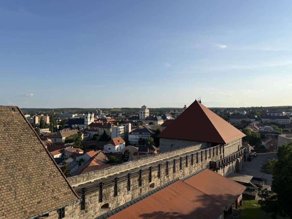 Vistas de Eger desde el Castillo
