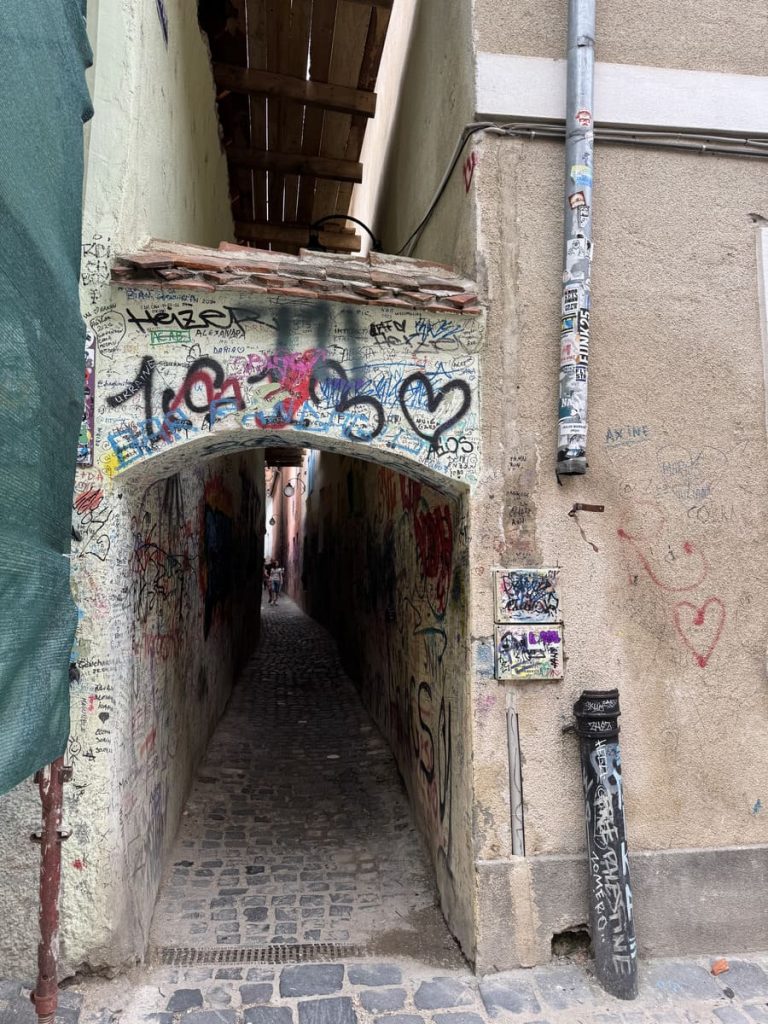 Calle de la Cuerda, Brasov