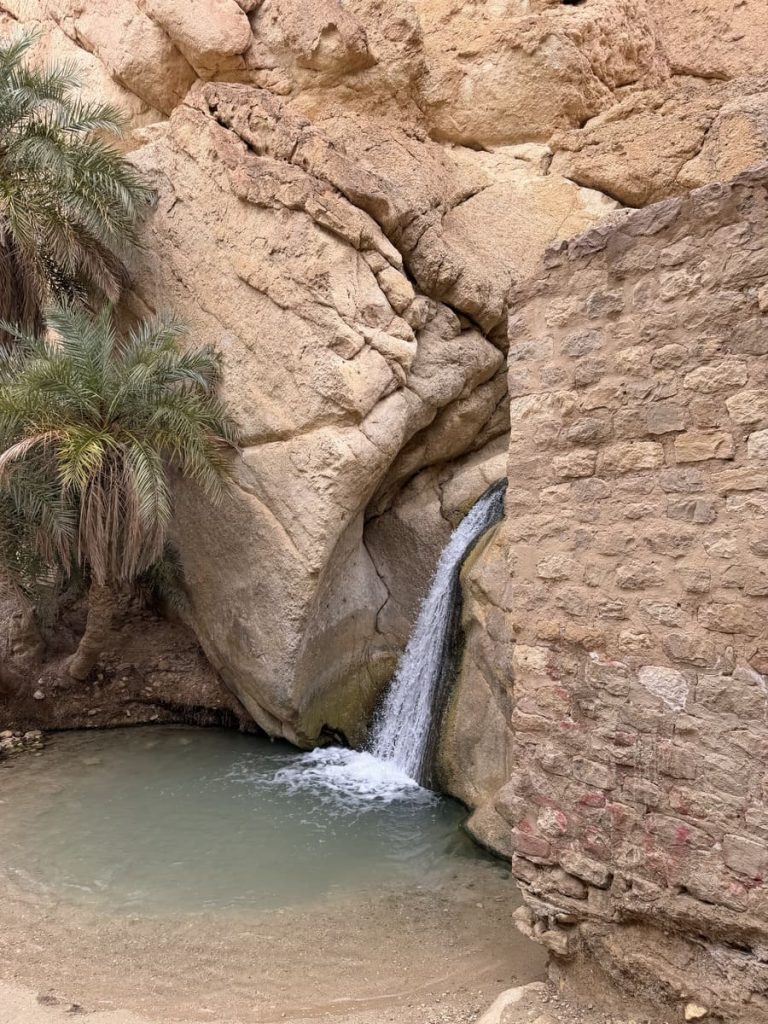 Cascada de Chebika, Túnez