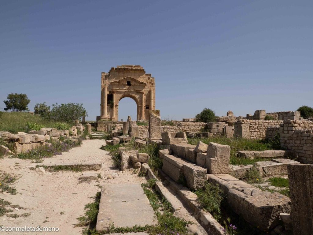 Ciudad romana de Mactaris, Túnez