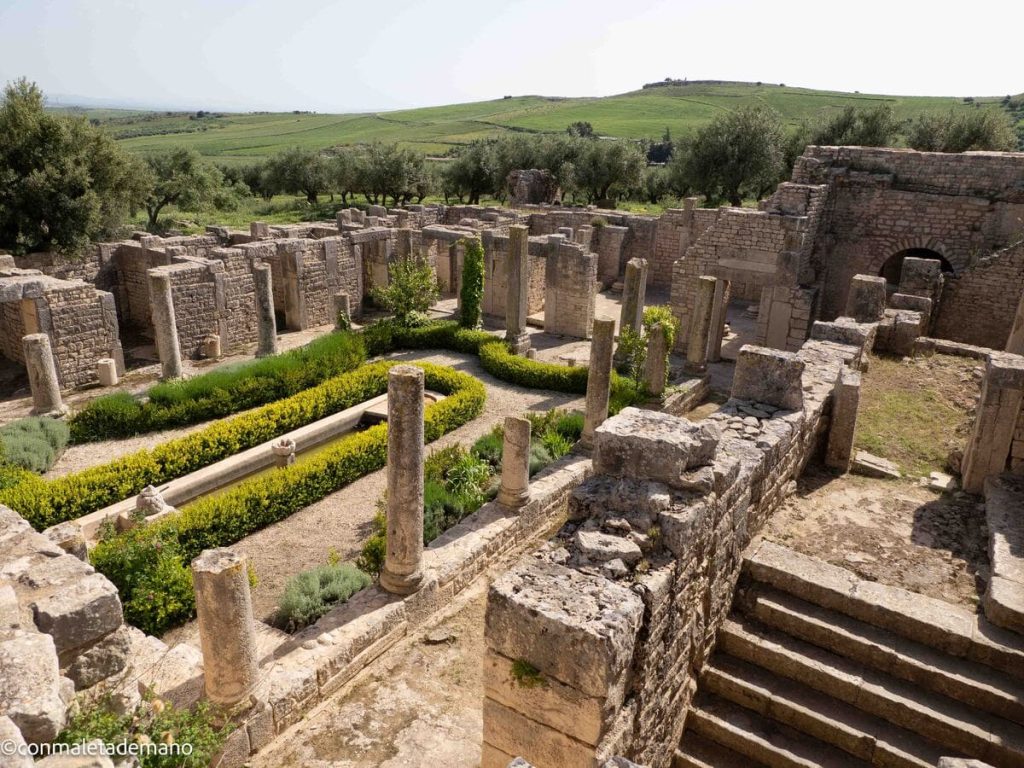 Ciudad romana de Dougga, en Túnez