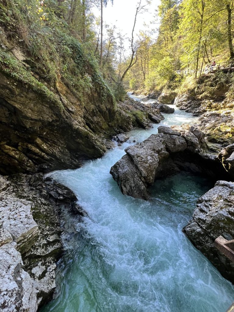 Garganta de Vintgar, en Eslovenia