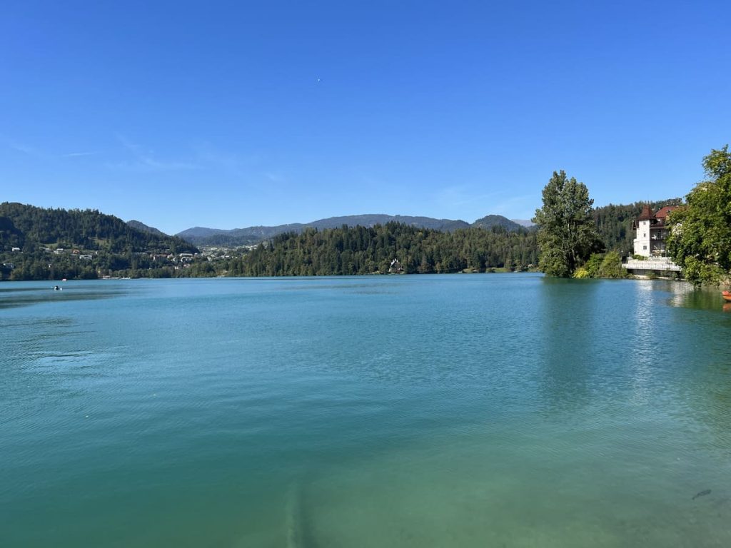 Lago Bled, en Eslovenia