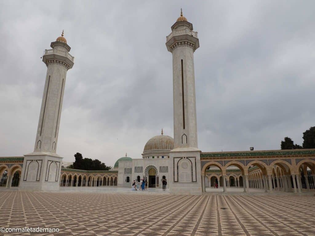 Mausoleo Habib Bourguiba, en Monastir, Túnez
