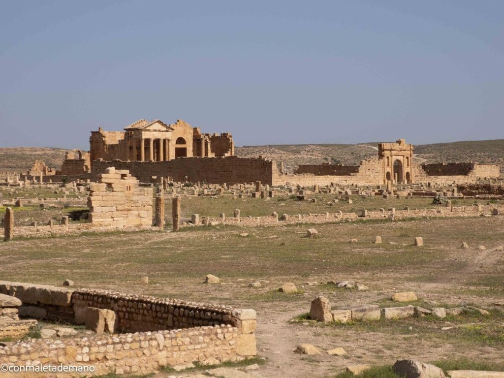 Ciudad romana de Sbeitla, Túnez