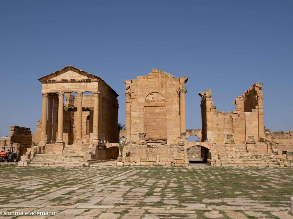 Ciudad romana de Sbeitla, Túnez