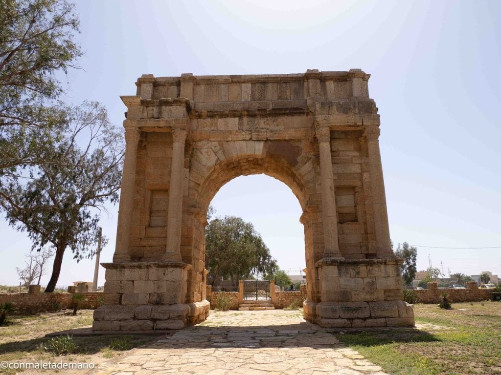 Ciudad romana de Sbeitla, Túnez