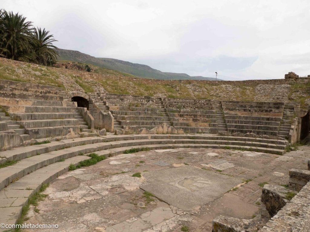 Teatro de Bulla Regia, en Túnez