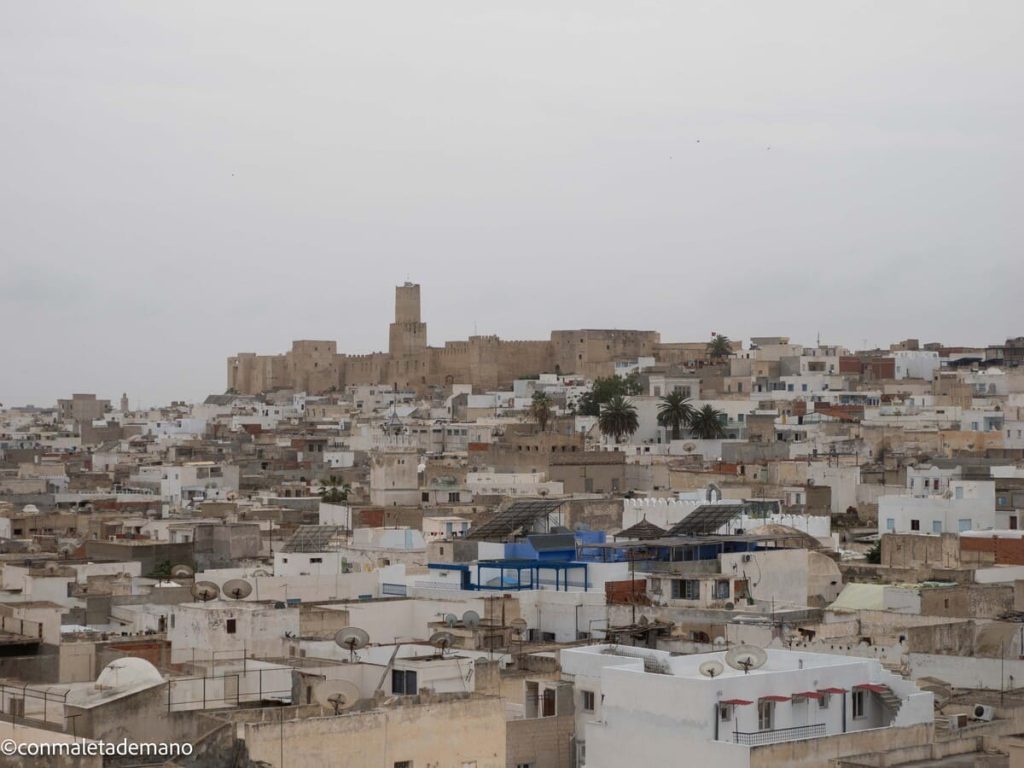 Vistas desde la Kasbah de Susa, Túnez