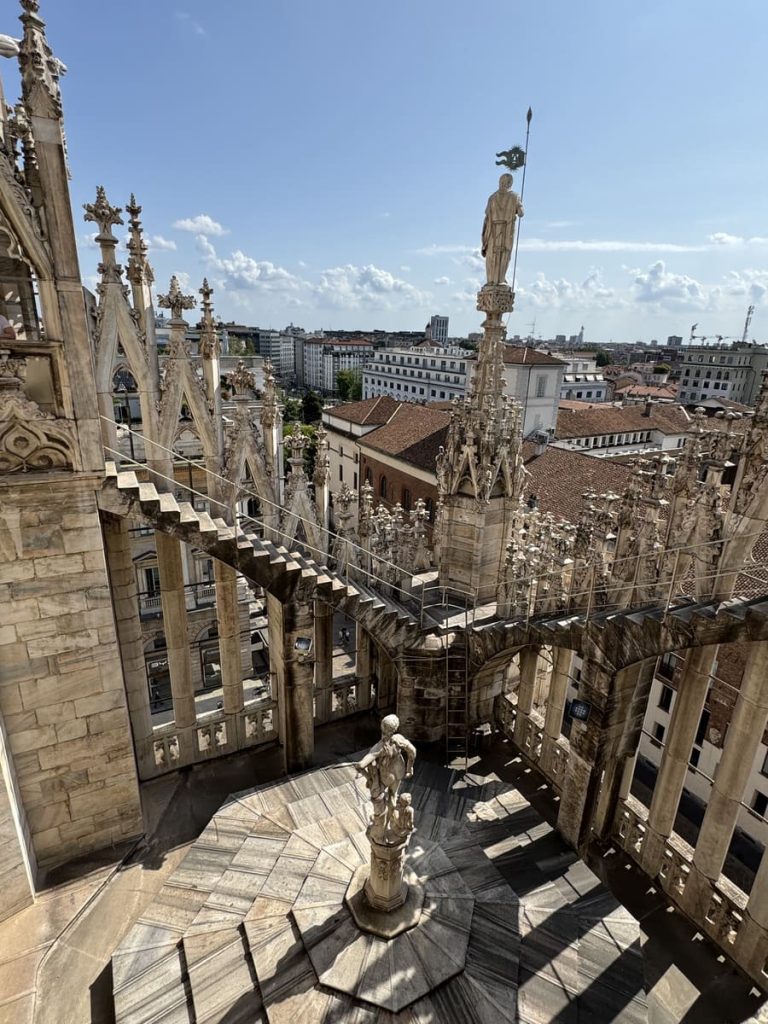 Terrazas del Duomo de Milán