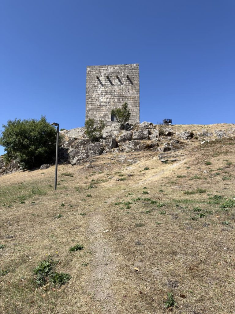 Torre del Homenaje, Castillo de Guarda, en Portugal